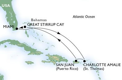 Подбираю круиз по Карибам из Флориды с детьми (март-апрель 2014)