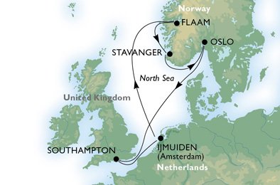 NORD-EUROPA - Nederland,  Norge,  Storbritannia