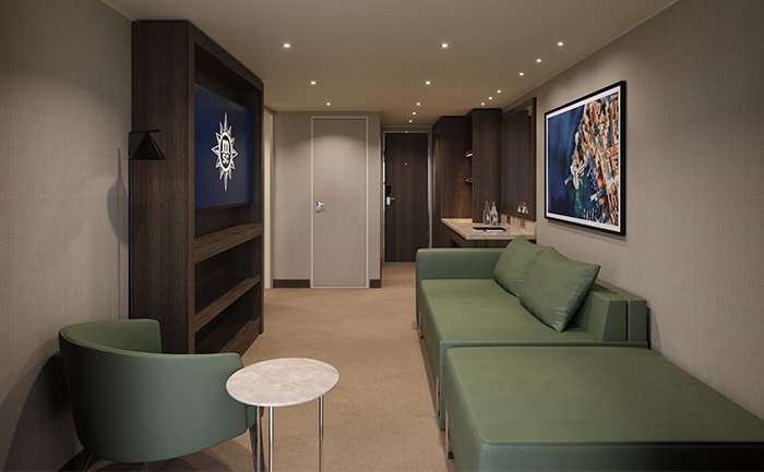 MSC Yacht Club Executive & Family Suite with balcony, MSC Poesia | MSC Cruises