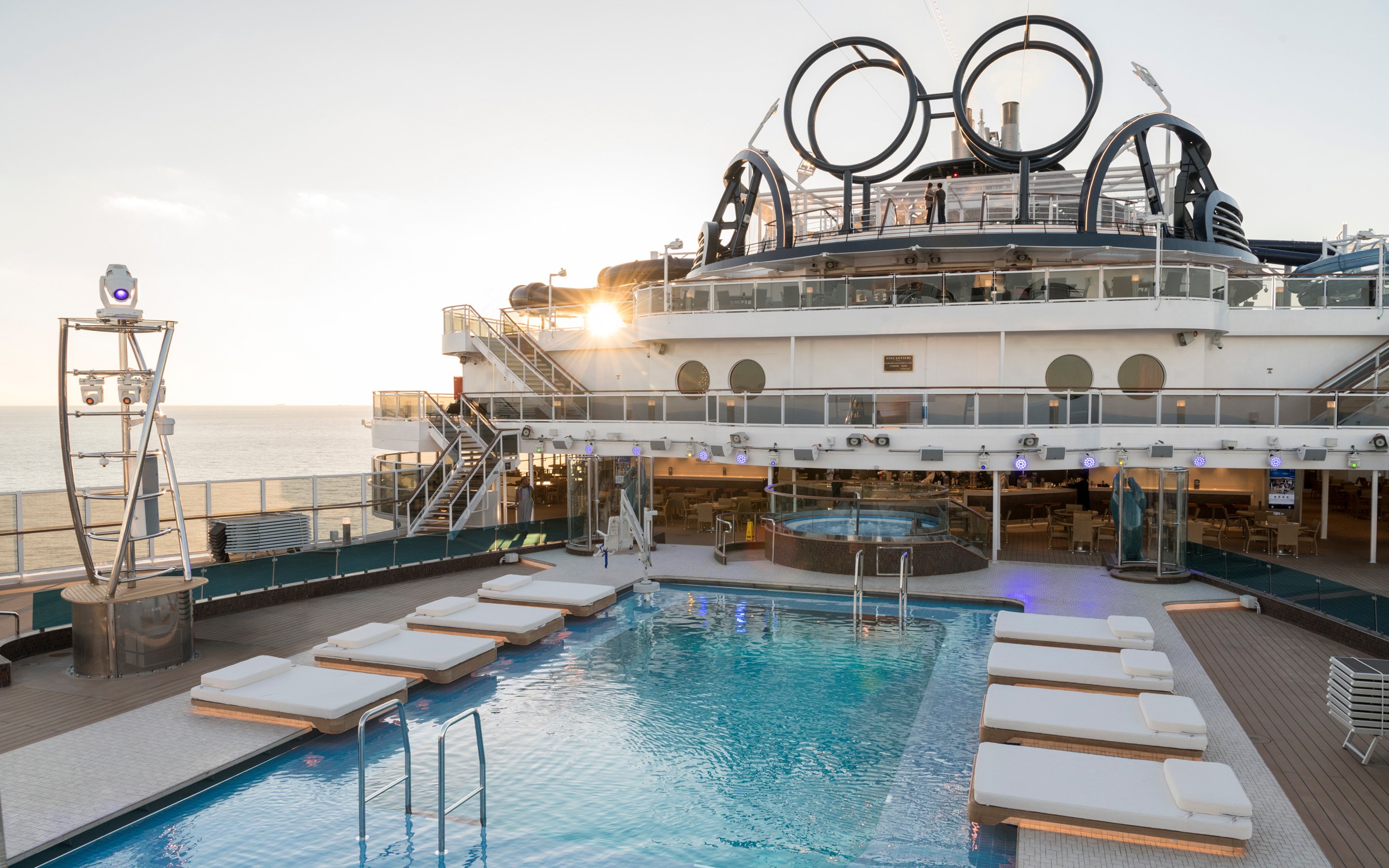 MSC Seaside Public Area Miami Beach Pool 02