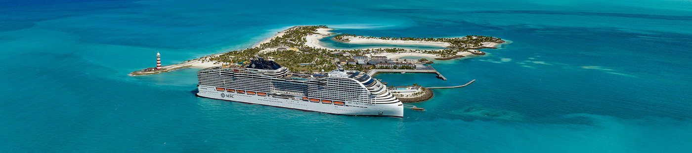 MSC World America, cruise ship, Ocean Cay MSC Marine Reserve, Bahamas | MSC Cruises