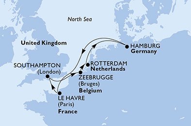 Tyskland, Frankrike, Storbritannia, Belgia, Nederland