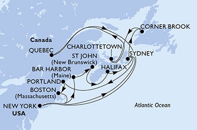 USA, Canada