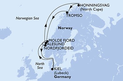 Tyskland, Norge